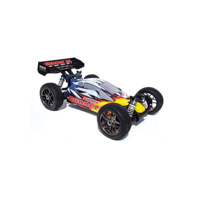 Voiture électrique radiocommandée GUNNER V2 BL RTR 1/8 A