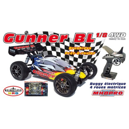Gunner V2 BL RTR 1/8 A electric car | Scientific-MHD Gunner V2 BL RTR 1/8 A electric car | Scientific-MHD