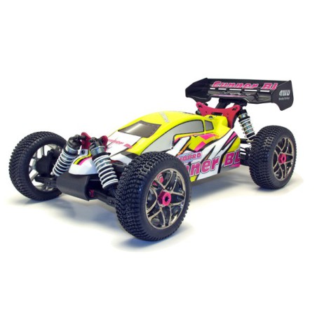 Pack éco MHD Gunner V3 buggy 1/8 thermique bleu