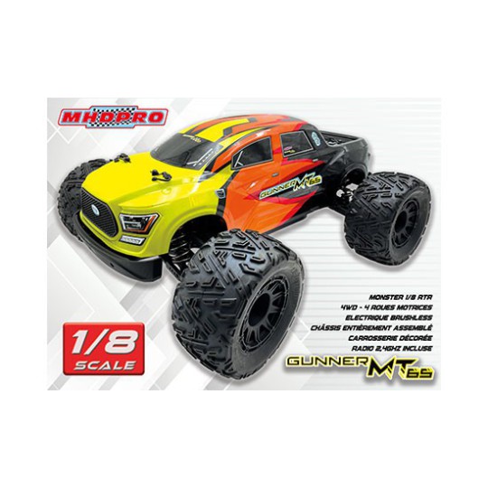 Voiture électrique radiocommandée GUNNER MONSTER 6S 1/8 Voiture électrique radiocommandée GUNNER MONSTER 6S 1/8