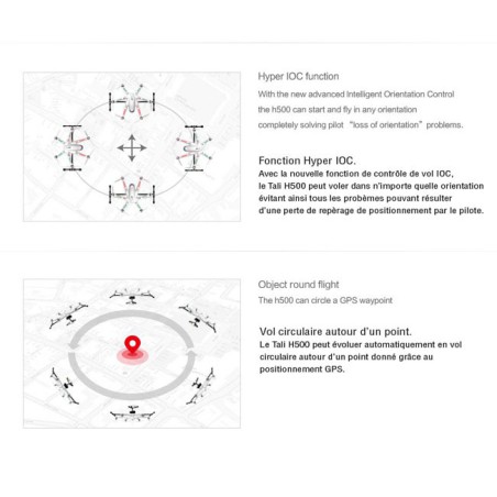 Radio -controlled drone for experienced Tali 500 RTF Mode 1 | Scientific-MHD