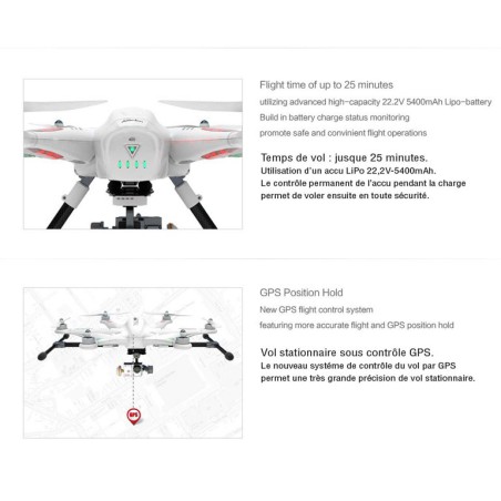 Radio -controlled drone for experienced Tali 500 RTF Mode 1 | Scientific-MHD