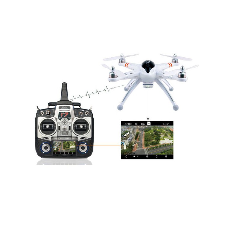 QR X350 FPV DEVO F7 Mode 1