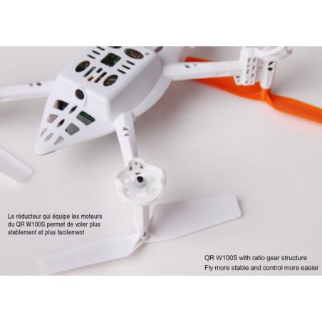 Drone radiocommandé pour débutant DRONE QR 100WS Android Devo 4 Mode 1