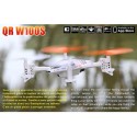 Drone radiocommandé pour débutant DRONE QR 100WS Android Devo 4 Mode 1