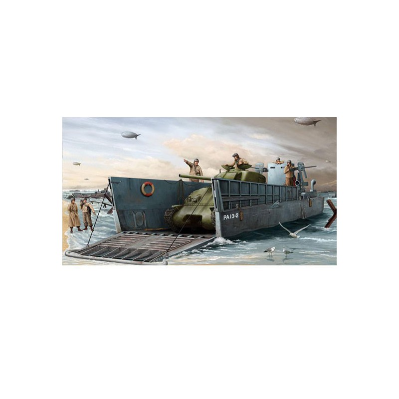Maquette de Char en plastique WW II US NAVY LCM(3) LANDING CRAFT Maquette de Char en plastique WW II US NAVY LCM(3) LANDING CRAFT