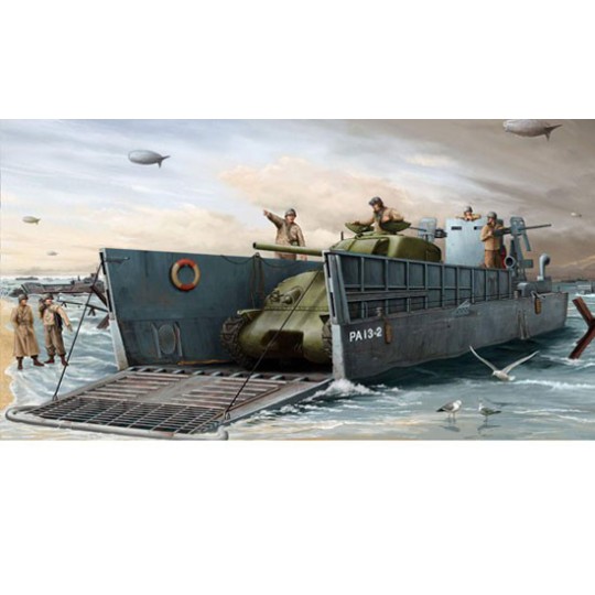 Maquette de Char en plastique WW II US NAVY LCM(3) LANDING CRAFT Maquette de Char en plastique WW II US NAVY LCM(3) LANDING CRAFT