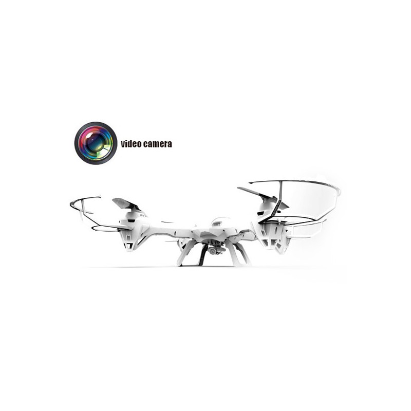 Drone radiocommandé FPV UFO LARK FPV Blanc RTF