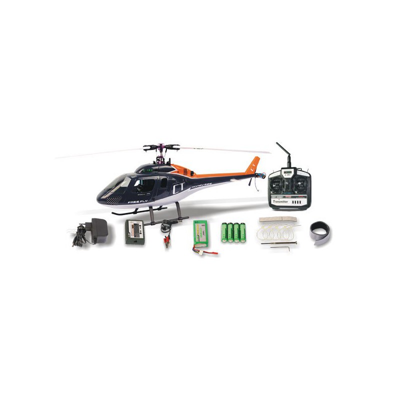Hélicoptère électrique radiocommandé HB TRIPALES 2.4GHz RTF+ valise