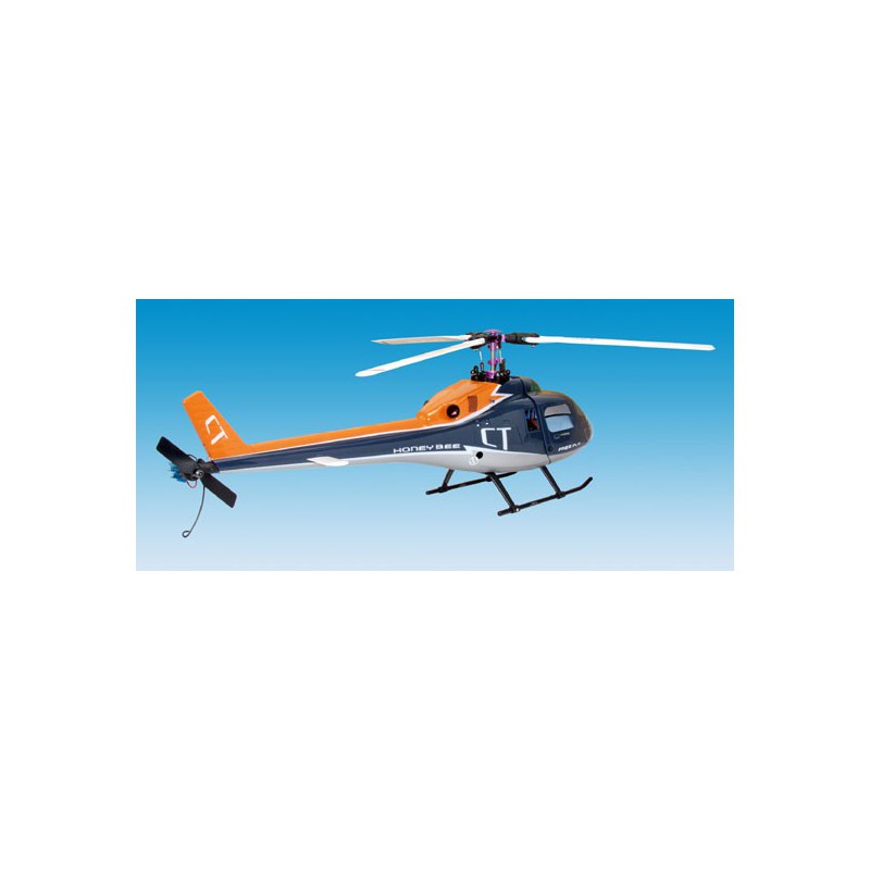 Hélicoptère électrique radiocommandé HB TRIPALES 2.4GHz RTF+ valise