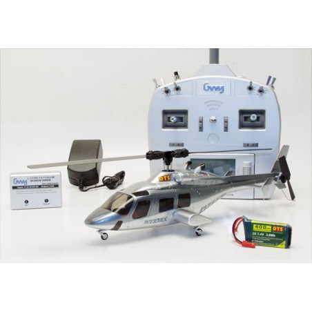 Radiodischettiert Electric Helicopter DTS F130BL RTF 1/50 | Scientific-MHD