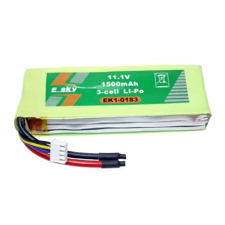 LIPO battery for radio -controlled lipo 11.1V 1500 ma | Scientific-MHD