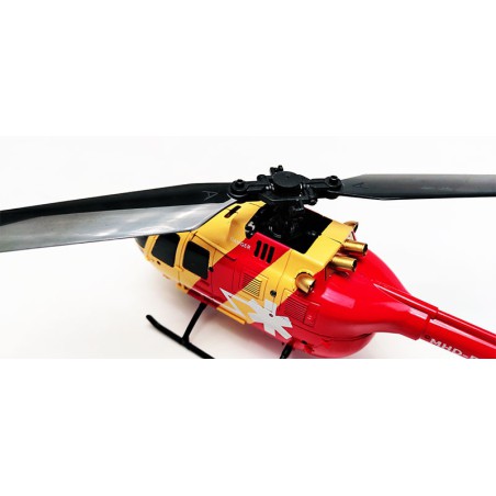 Hélicoptère électrique radiocommandé C 400 RESCUE MHDFLY Bipale