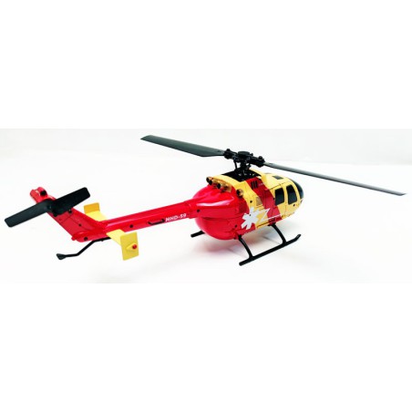 Hélicoptère électrique radiocommandé C 400 RESCUE MHDFLY Bipale