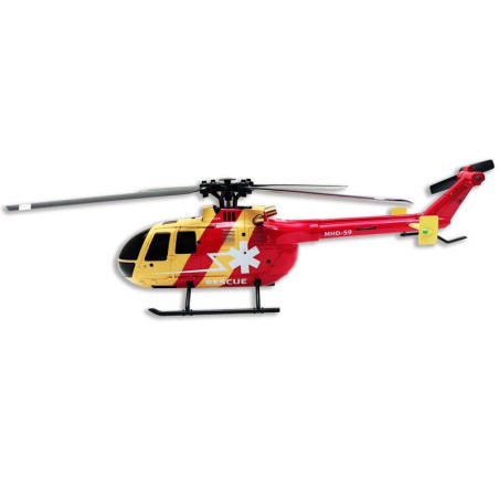 Radio -controlled electric helicopter C 400 Rescuequadripale | Scientific-MHD