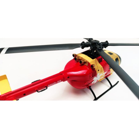 Radio -controlled electric helicopter C 400 Rescuequadripale | Scientific-MHD