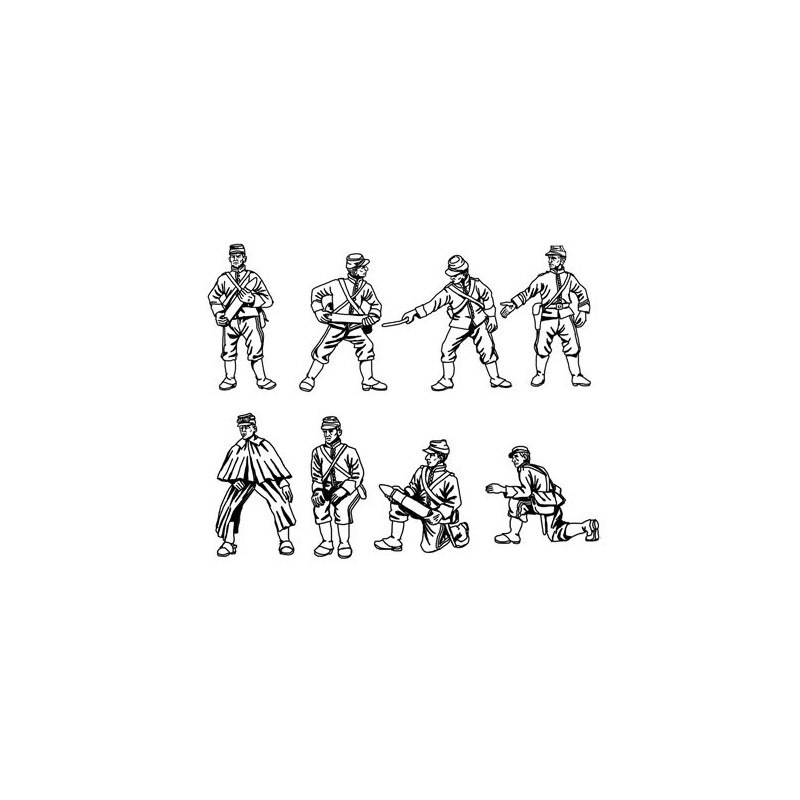 Figurine Art. Française début WWI 1/72