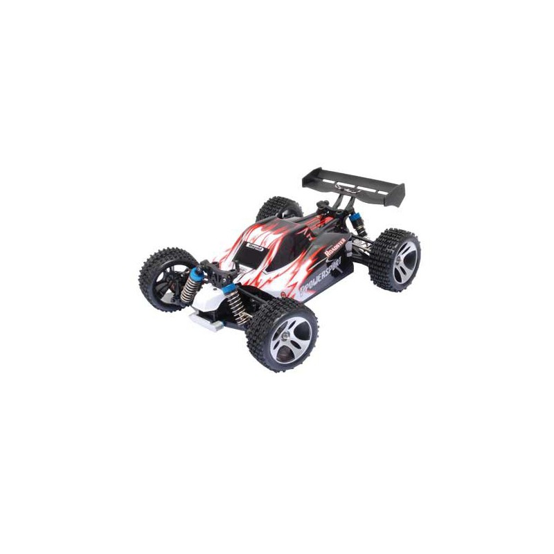 Voiture électrique radiocommandée MINI MHD Buggy Rouge 4WD 1/18