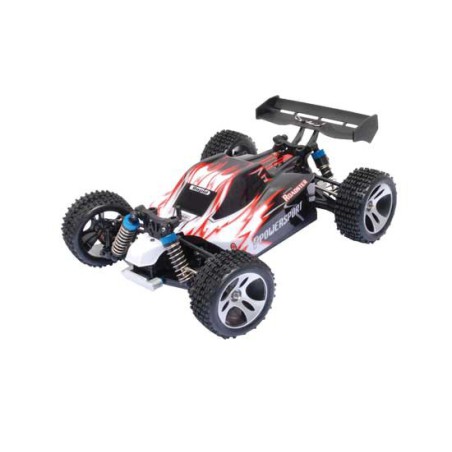 Voiture électrique radiocommandée MINI MHD Buggy Rouge 4WD 1/18