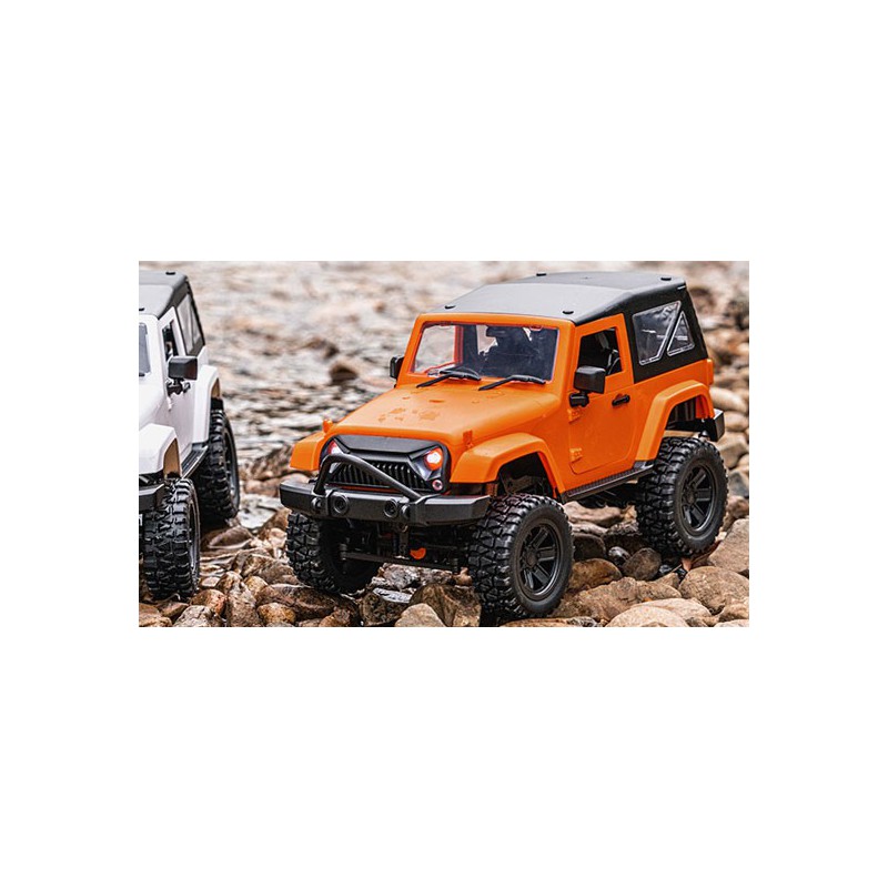 Voiture électrique radiocommandée Mini Crawler 4WD Hard Top Orange