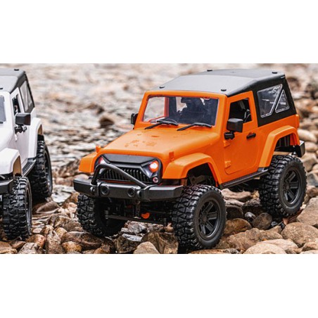 Voiture électrique radiocommandée Mini Crawler 4WD Hard Top Orange Voiture électrique radiocommandée Mini Crawler 4WD Hard Top Orange