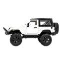 Voiture électrique radiocommandée Mini Crawler 4WD Hard Top Blanc