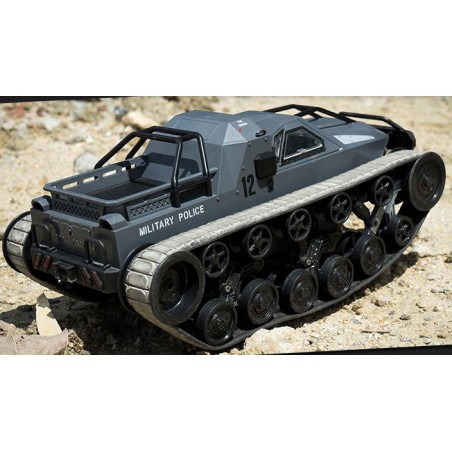 Radio -kontrollierter Auto Tank Crawler Grey 1/12 | Scientific-MHD