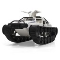 Voiture électrique radiocommandée TANK CRAWLER Blanc 1/12