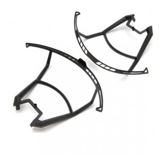 Pièce pour Drônes 2 Protections Hélices Noires Pièce pour Drônes 2 Protections Hélices Noires