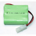 NIMH battery for radio-controlled NIMH 7.2V-1100MAH | Scientific-MHD