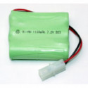 NIMH-Batterie für radio-kontrollierte NIMH 7,2V-1100mah | Scientific-MHD