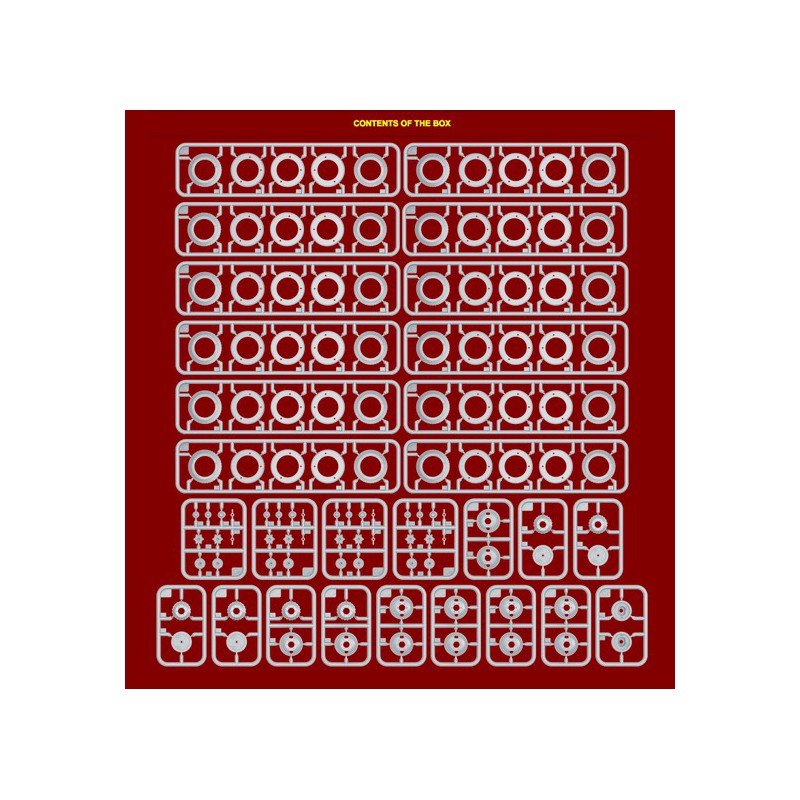 Maquette de Char en plastique ROUES ZIS-6 1/35