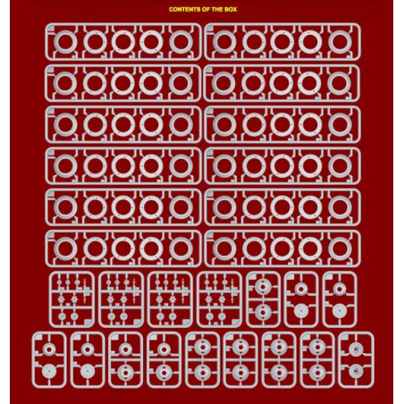 Maquette de Char en plastique ROUES ZIS-6 1/35
