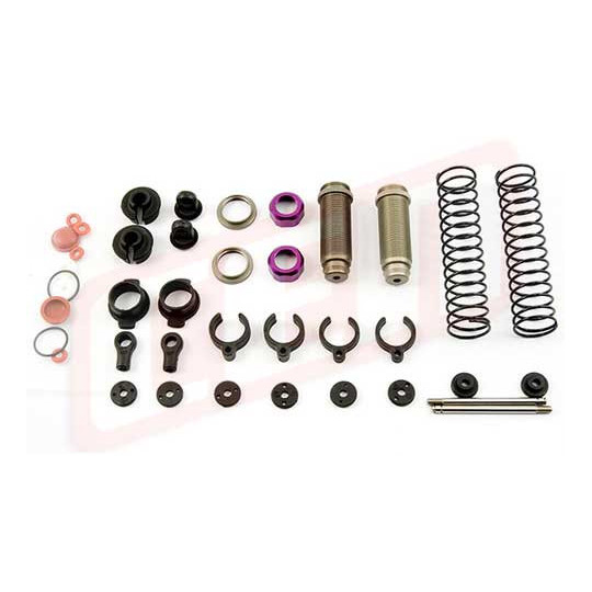 Pièce pour voiture thermique tous chemin 1/16 AMORTISSEURS ALU 85 mm