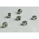 Pièce pour voiture thermique tous chemin 1/10 Arrêt de roues 6 pcs