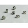 Pièce pour voiture thermique tous chemin 1/10 Arrêt de roues 6 pcs