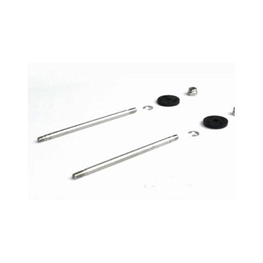 Pièce pour voiture electrique tous chemin 1/10 Axe et Piston Amortiss. avant