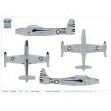 Miniature d'avion Die Cast au 1/72 F-84G Thunderjet ROCAF 1/72