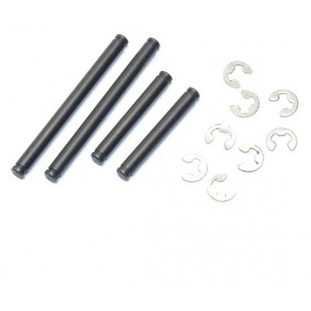 Pièce pour voiture electrique tous chemin 1/10 Axes Bras Suspension 4pcs Pièce pour voiture electrique tous chemin 1/10 Axes Bras Suspension 4pcs