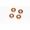 Part for Electric Buggy 1/18 4x8x3mm Bronze Rings | Scientific-MHD