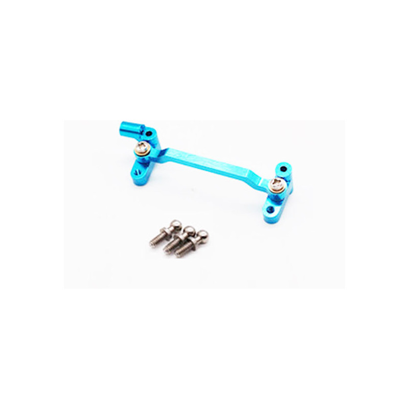Pièce pour Buggy electrique 1/18 Barre Ackerman Alu Mini MHD