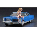 Maquette de voiture en plastique US Coupe+ Blond Girl's 1/24