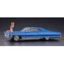 Maquette de voiture en plastique US Coupe+ Blond Girl's 1/24