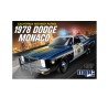 Maquette de voiture en plastique 1978 Dodge Monaco CHP Police car 1/25