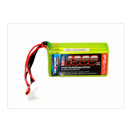 Part for electric helicopter Lipo battery 1300mAh 11.1 V Part for electric helicopter Lipo battery 1300mAh 11.1 V | Scientific-MHD