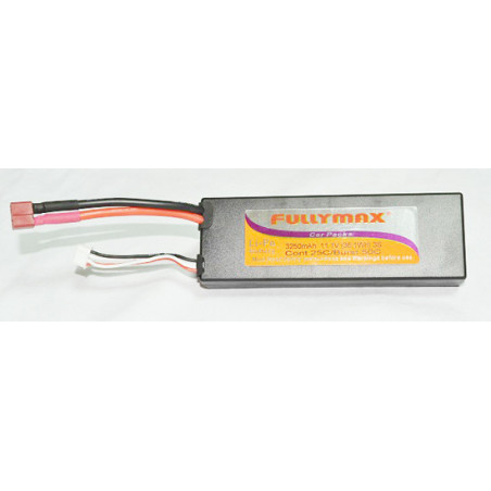 Pièce pour voiture electrique de piste 1/10 Batterie LiPo 7,4V - 3250 mA