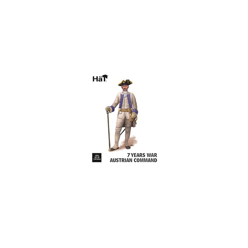 Figurine 7 Years War Austrian Command 1/32