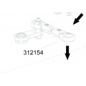 Pièce pour voiture thermique tous chemin 1/8 Biellette Servo/Sauve servo