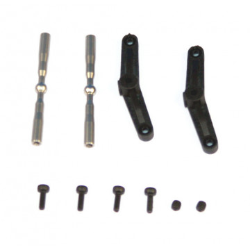 Barre d'Équilibre Noire pour Hélicoptère RC Compatible avec V912 V912 A V915 A, Poteau de Remplacement de Qualité Supérieure Barre d'Équilibre Noire pour Hélicoptère RC Compatible avec V912 V912 A V915 A, Poteau de Remplacement de Qualité Supérieure