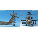 Maquette d'hélicoptère en plastique AH-64D LONGBOW 1/48